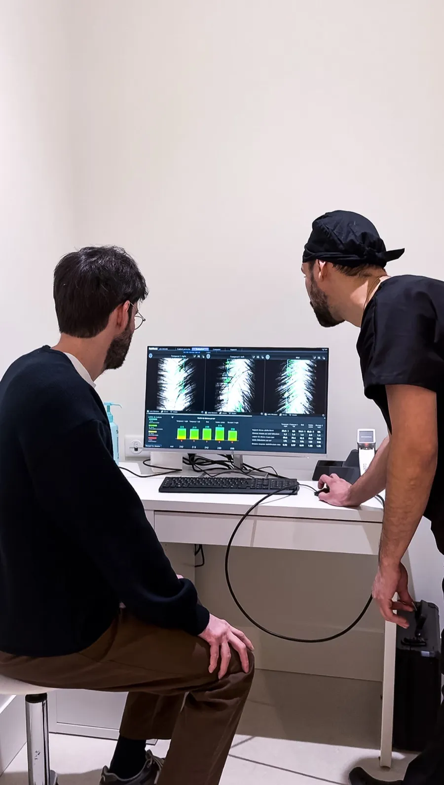 A transplant designed around the progression of hair loss